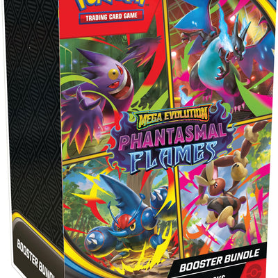 Pokémon TCG: Mega Evolution—Phantasmal Flames Booster Bundle (6 Booster Packs)