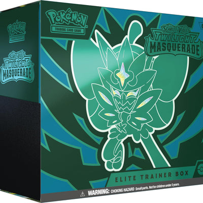 Pokemon TCG Scarlet & Violet 6 Twilight Masquerade Elite Trainer Box