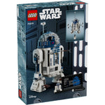 LEGO Star Wars R2-D2 Model Kit, Kids' Toy for 10+ Year Old Boys & Girls, Droid Figure with a 25th Anniversary Darth Malek Minifigure and Decoration Plaque, Memorabilia Set for Home Decor 75379
